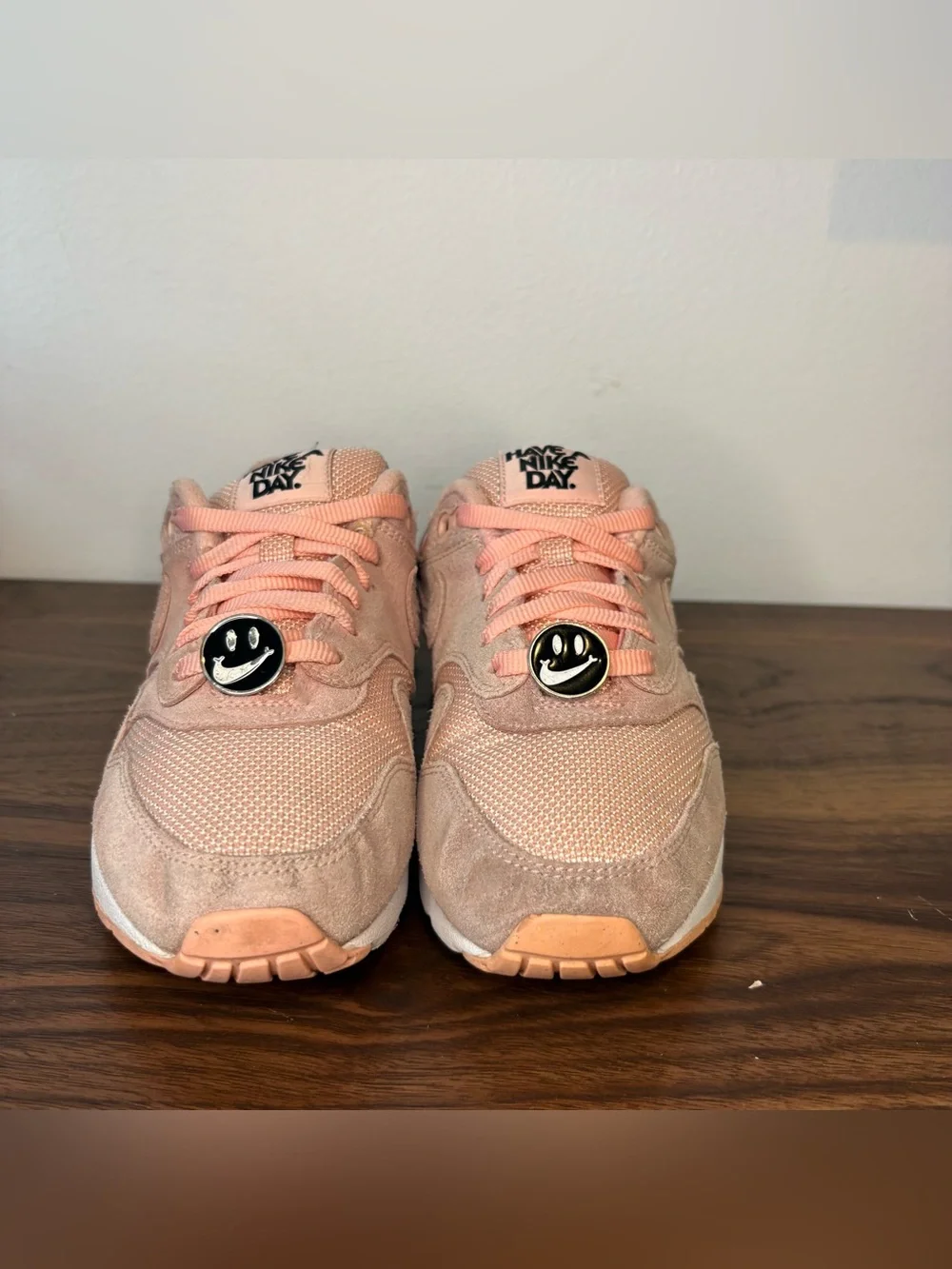 Nike Air Max 1 Have a Nike Day Bleached Coral size 5.5Y / 7 Womens AT8131-600